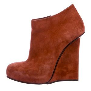 Giuseppe Zanotti Daisy Wedge Booties 38